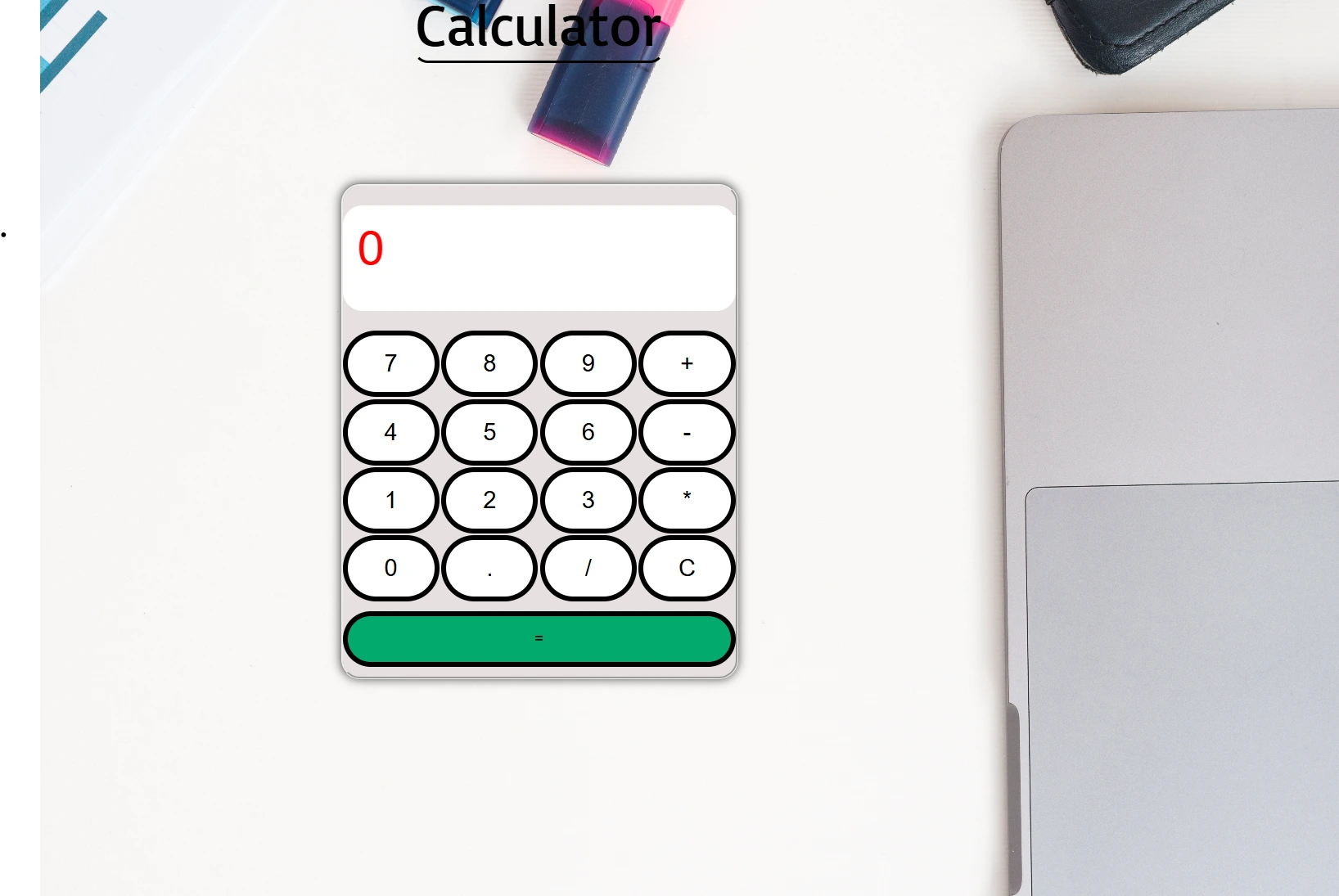 Calculator Clone