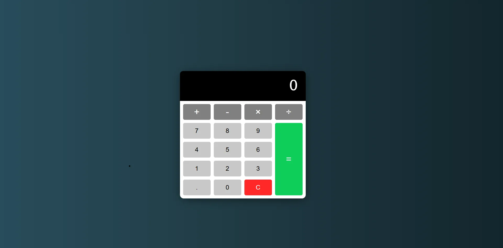 JavaScript Calculator Project
