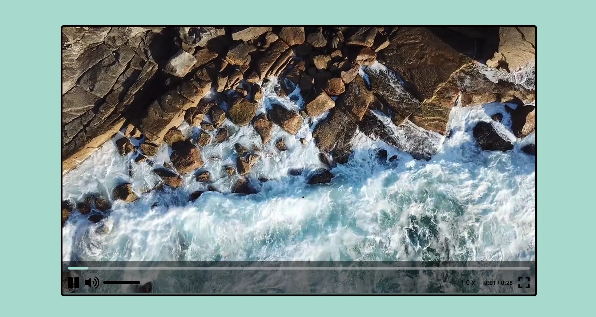 Custom Video Player Project