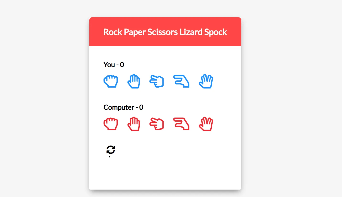 Spock Rock Game Project